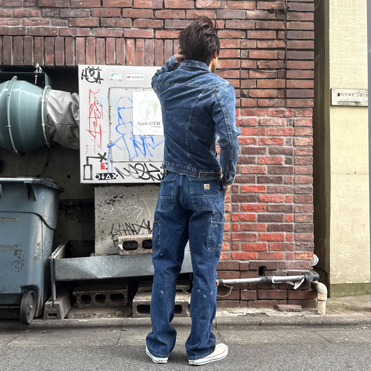 デュアルポケットデニムジャケット / Dual Pocket Denim Jacket【Amber Street】