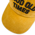 クラシックコットンキャップ GOT / GOT Classic Cotton Cap【Amber Threads】