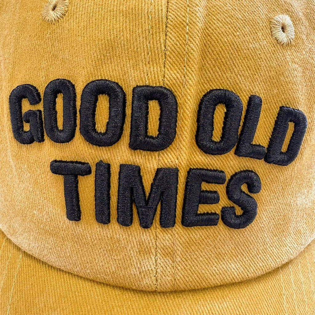 クラシックコットンキャップ GOT / GOT Classic Cotton Cap【Amber Threads】