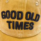 クラシックコットンキャップ GOT / GOT Classic Cotton Cap【Amber Threads】