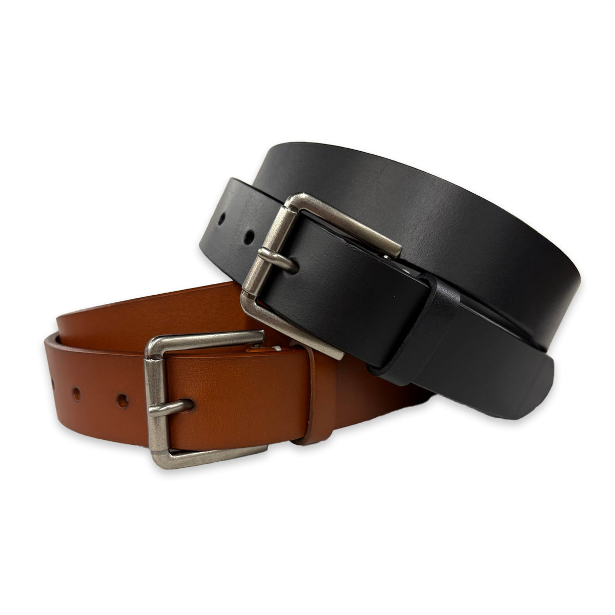 35mm レザー ギャリソンベルト / 35mm Garrison Belt 【Amber Threads】