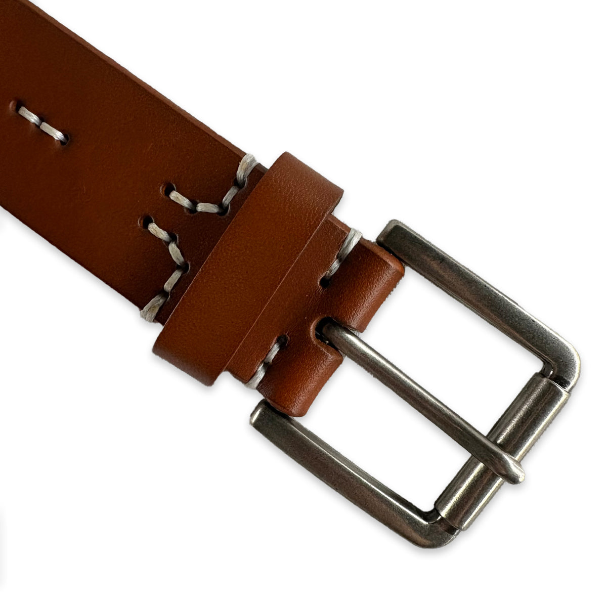 35mm レザー ギャリソンベルト / 35mm Garrison Belt 【Amber Threads】