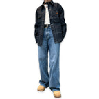 13オンス ヒッコリーデニム カバーオールジャケット/ Hickory Coverall Jacket 【Amber Threads】