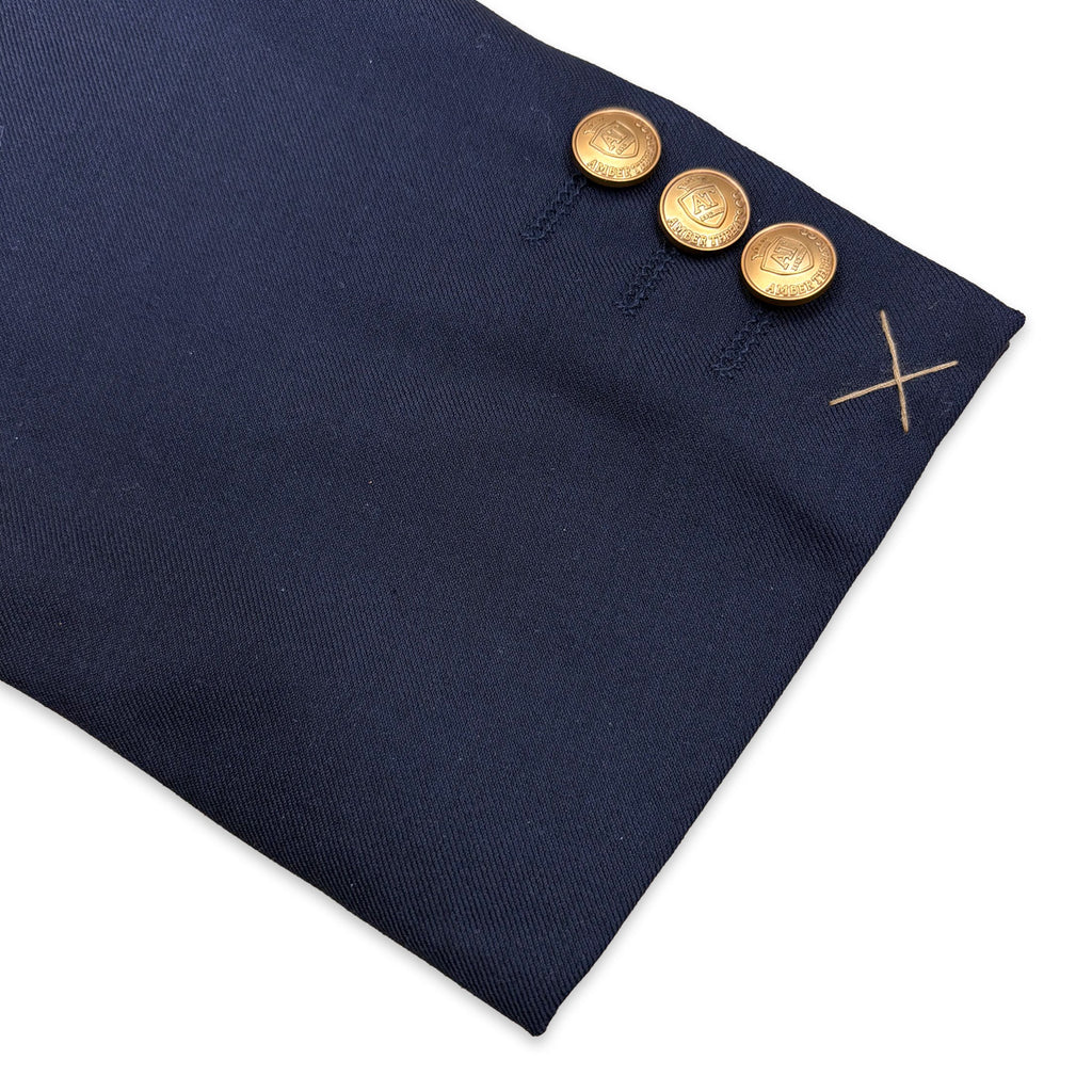 ダブルボタン アイビー 紺ブレザー / Ivy Double Button Navy Jacket 【Amber Threads】