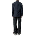 ダブルボタン アイビー 紺ブレザー / Ivy Double Button Navy Jacket 【Amber Threads】