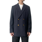 ダブルボタン アイビー 紺ブレザー / Ivy Double Button Navy Jacket 【Amber Threads】
