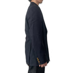 ダブルボタン アイビー 紺ブレザー / Ivy Double Button Navy Jacket 【Amber Threads】
