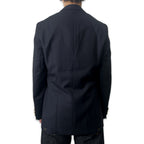 ダブルボタン アイビー 紺ブレザー / Ivy Double Button Navy Jacket 【Amber Threads】
