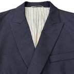 ダブルボタン アイビー 紺ブレザー / Ivy Double Button Navy Jacket 【Amber Threads】