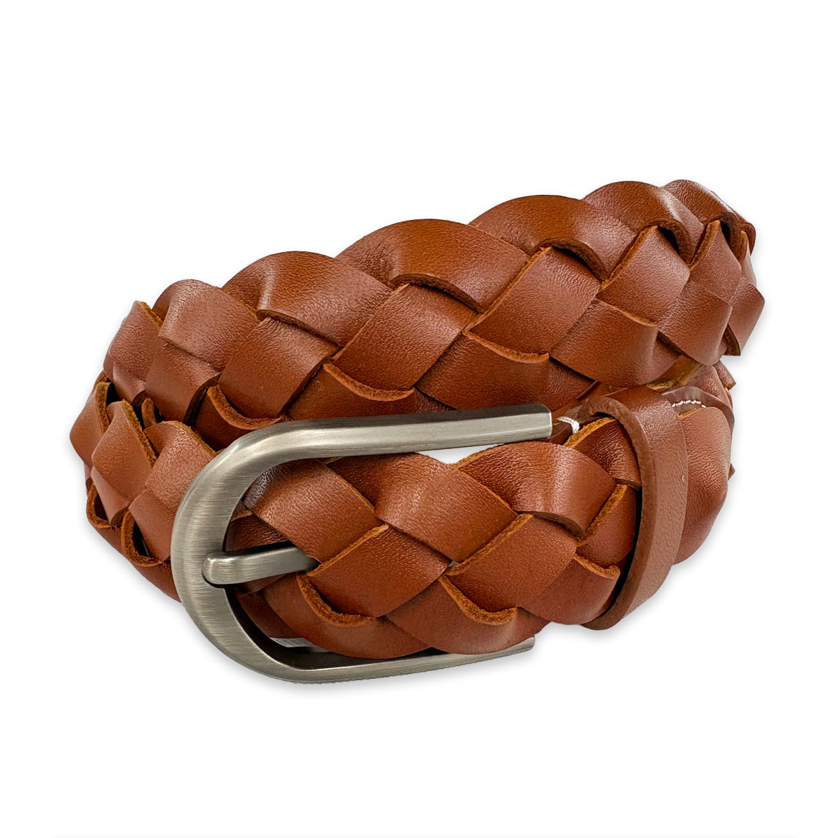 35mm レザー メッシュベルト / 35mm Leather Mesh Belt 【Amber Threads】