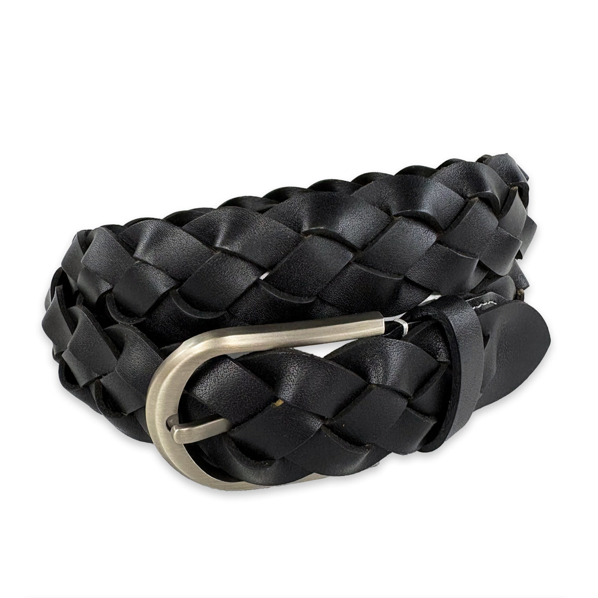 35mm レザー メッシュベルト / 35mm Leather Mesh Belt 【Amber Threads】