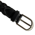 35mm レザー メッシュベルト / 35mm Leather Mesh Belt 【Amber Threads】