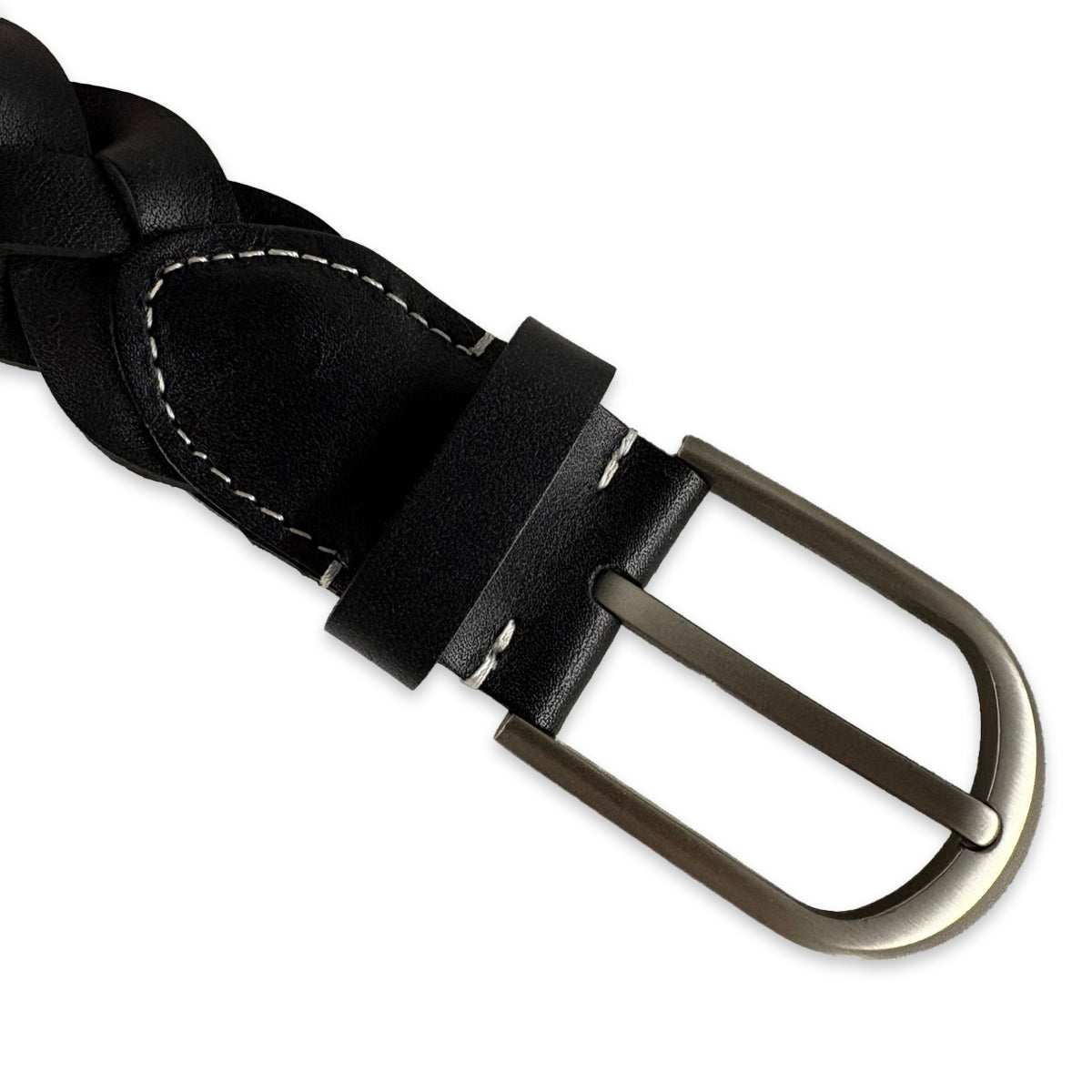 35mm レザー メッシュベルト / 35mm Leather Mesh Belt 【Amber Threads】
