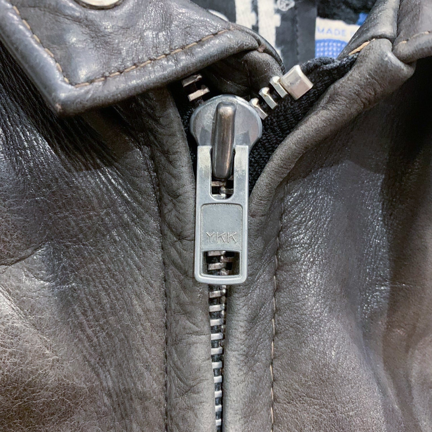 【古着】 Schott レザーシングルライダースジャケット 90s USA製【Schott】