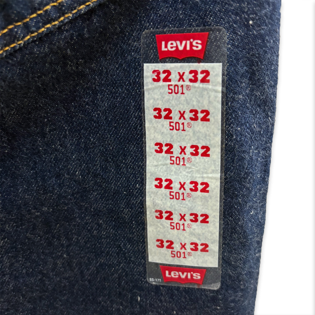 【古着】 Levi’s リーバイス 501 USA製 W32 L32 リジッド ボタンフライ デニムパンツ
