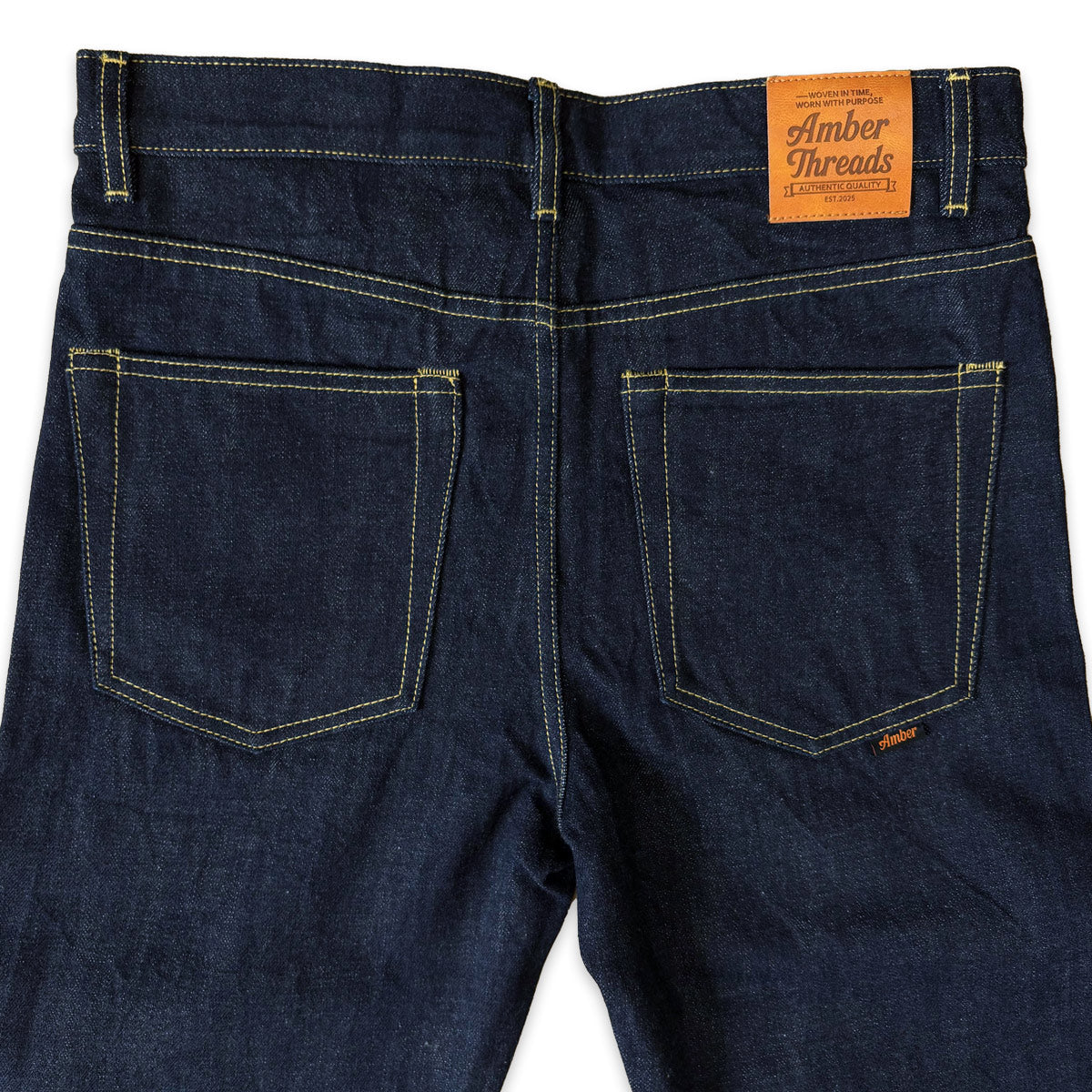 ベルボトム デニム｜セルビッジ フレアパンツ｜Amber Threads