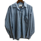 【古着】Manhattan マンハッタン DURA-SMOOTH L/S オープンカラーシャツ