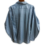 【古着】Manhattan マンハッタン DURA-SMOOTH L/S オープンカラーシャツ