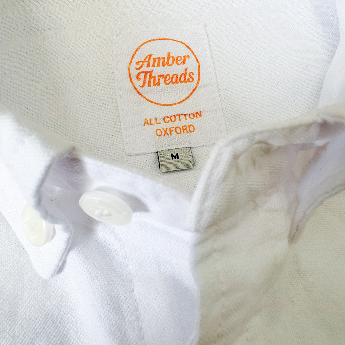 オックスフォード ボタンダウンシャツ / Oxford BD Shirt【Amber Threads】