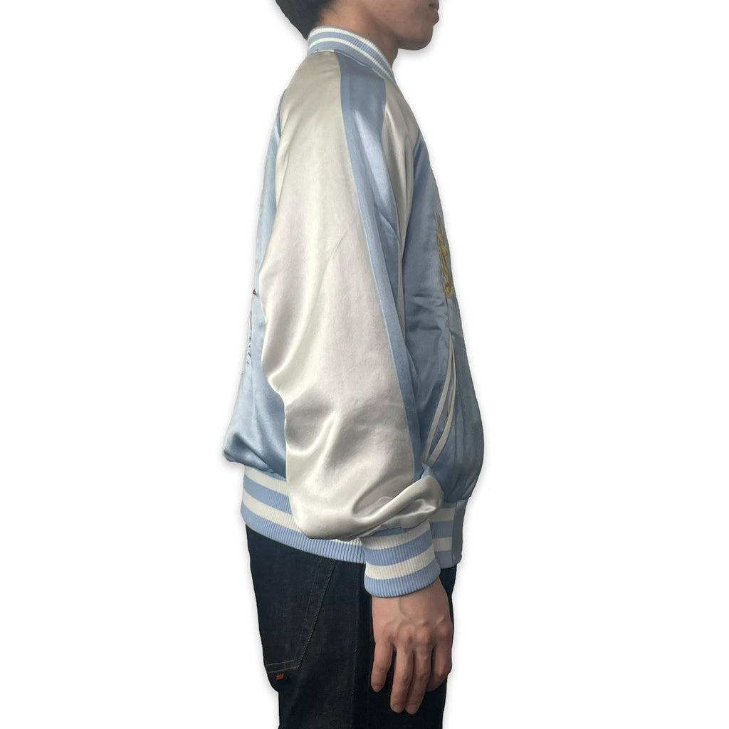 アセテートサテン リバーシブル スーベニアジャケット 鷲 龍 / Reversible Souvenir Jacket 【Amber Threads】