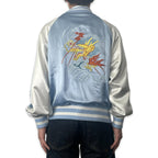 アセテートサテン リバーシブル スーベニアジャケット 鷲 龍 / Reversible Souvenir Jacket 【Amber Threads】