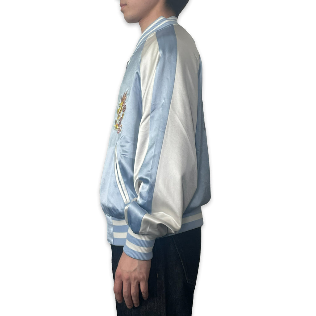 アセテートサテン リバーシブル スーベニアジャケット 鷲 龍 / Reversible Souvenir Jacket 【Amber Threads】