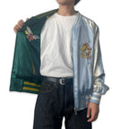 アセテートサテン リバーシブル スーベニアジャケット 鷲 龍 / Reversible Souvenir Jacket 【Amber Threads】