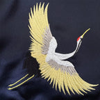 アセテートサテン リバーシブル スーベニアジャケット 舞妓 日本地図/ Reversible Souvenir Jacket 【Amber Threads】