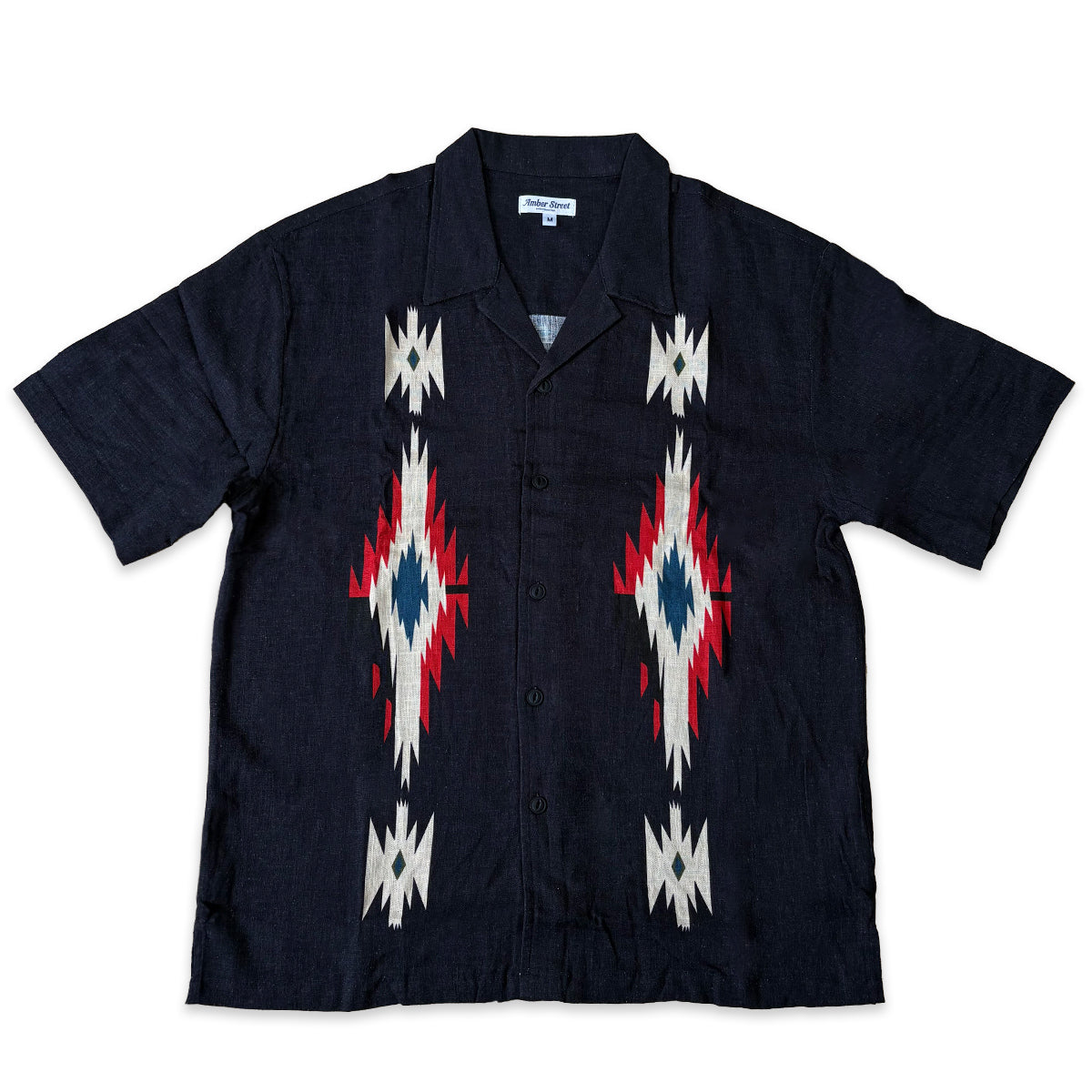 ネイティブ柄 半袖シャツ / S/S  Native Shirt【Amber Street】