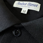 エンブレムプリント 半袖ポロシャツ / S/S Patch Polo Shirt【Amber Street】