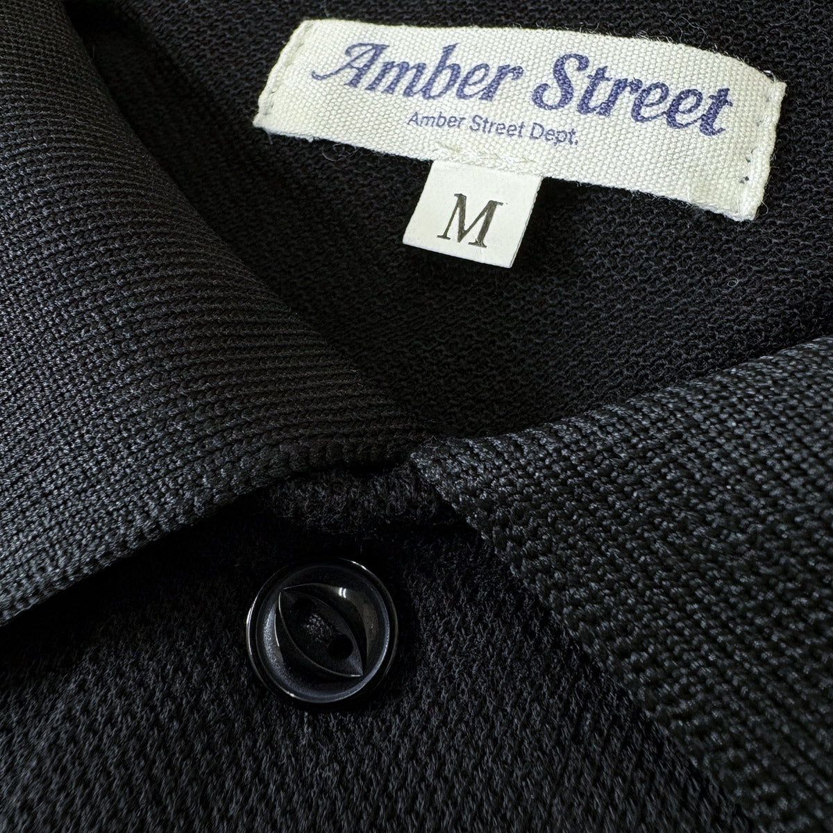 エンブレムプリント 半袖ポロシャツ / S/S Patch Polo Shirt【Amber Street】