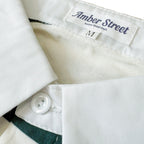 半袖ボーダーラガーシャツ / S/S Rugby Shirt【Amber Street】