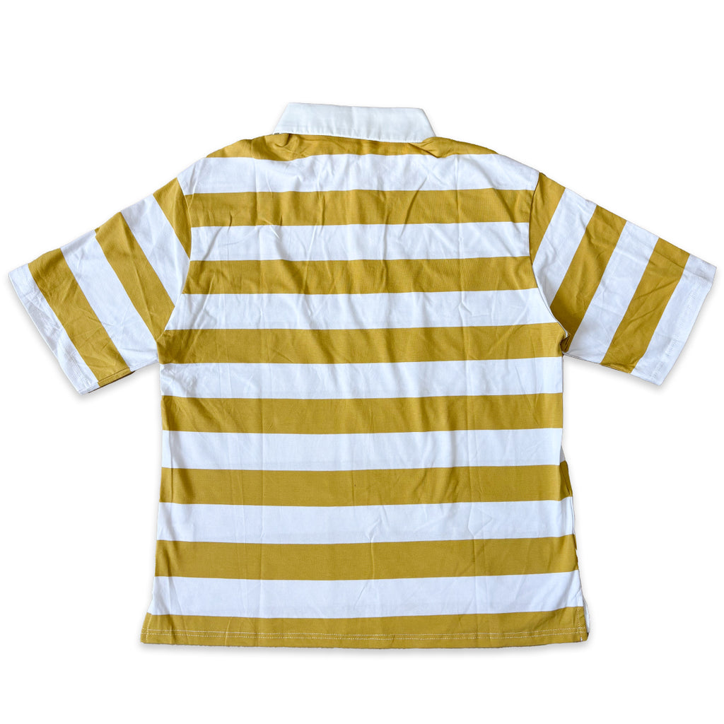 半袖ボーダーラガーシャツ / S/S Rugby Shirt【Amber Street】