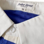 半袖ボーダーラガーシャツ / S/S Rugby Shirt【Amber Street】