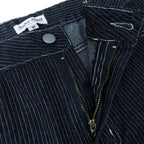 ワイドデニムハーフパンツ / Stripe Wide Denim Half Pant【Amber Street】