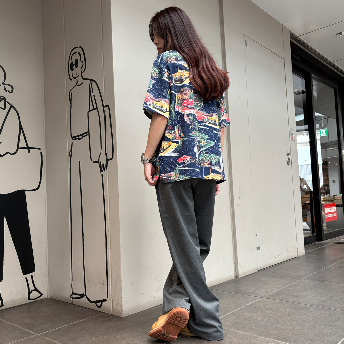 ワイドスラックスパンツ / Wide Slacks Pant【Amber Street】