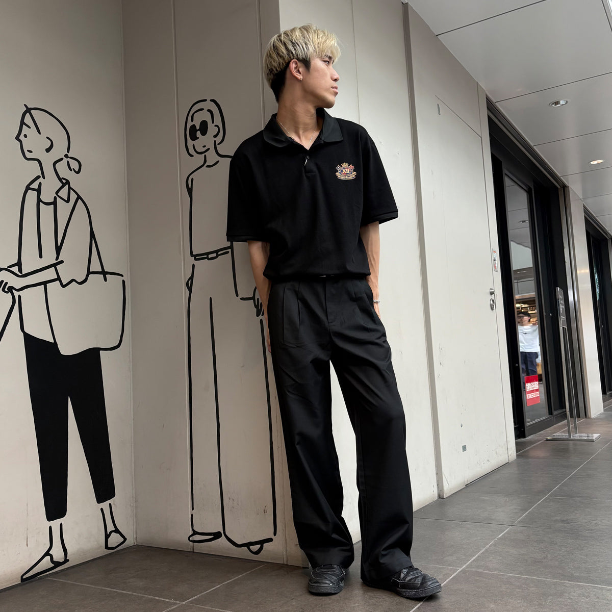 ワイドスラックスパンツ / Wide Slacks Pant【Amber Street】