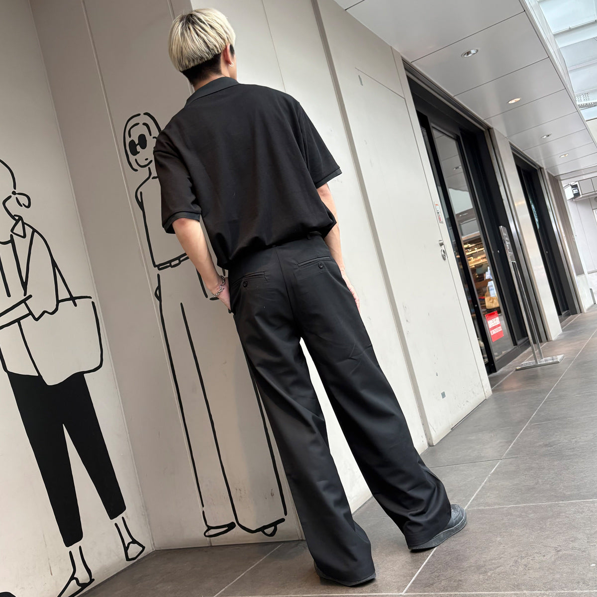 ワイドスラックスパンツ / Wide Slacks Pant【Amber Street】