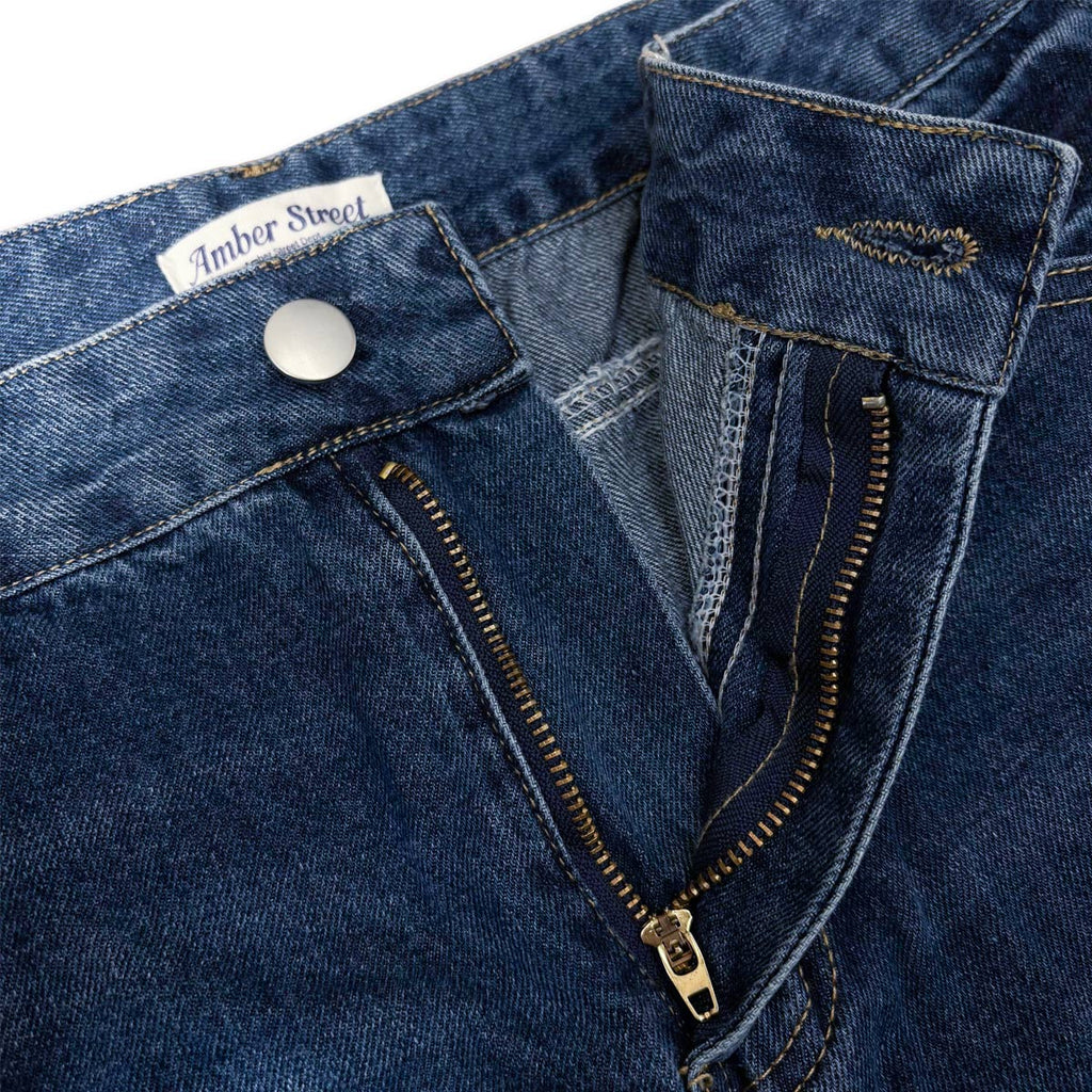 ワイドストレートパンツ / Wide Straight Denim Pant【Amber Street】