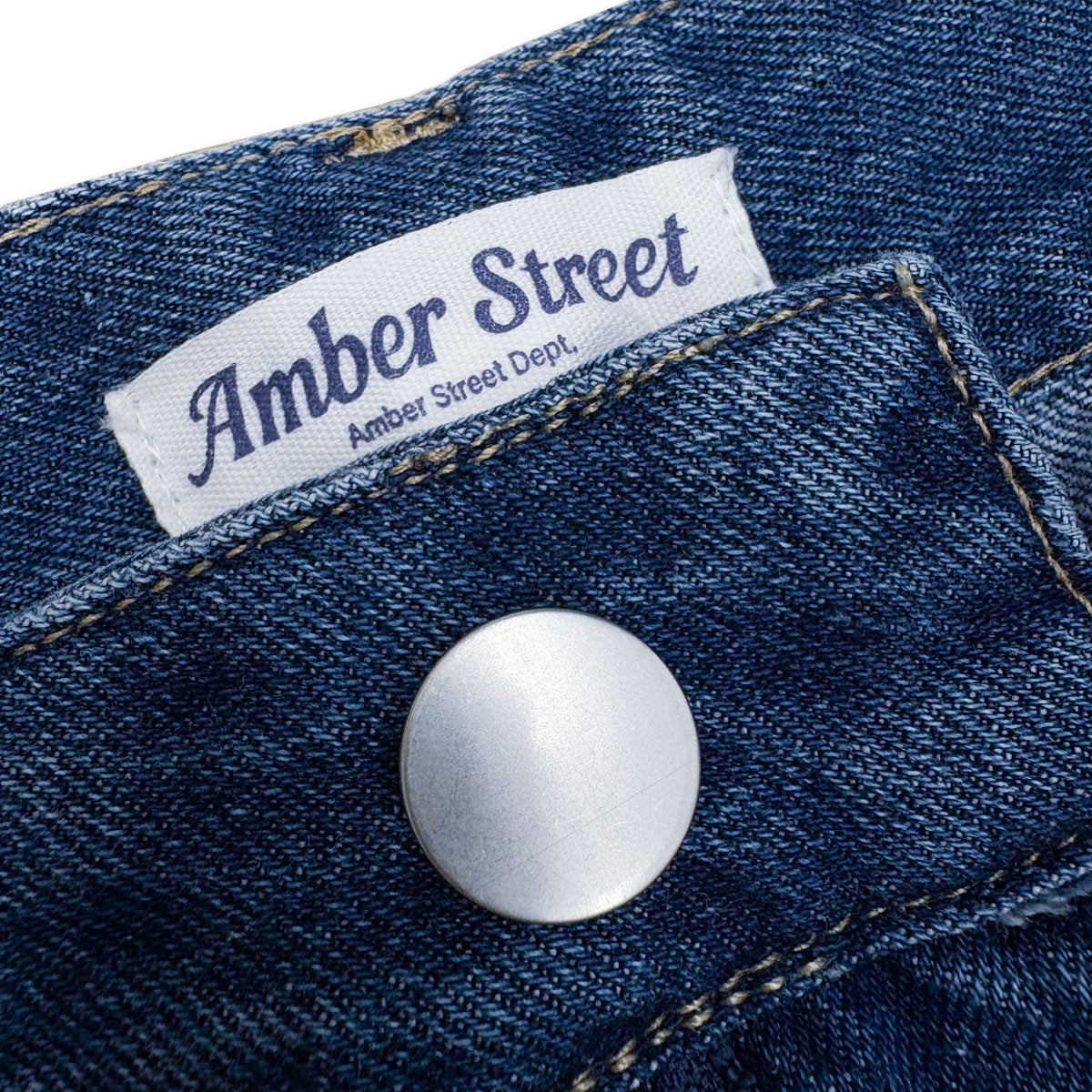 ワイドストレートパンツ / Wide Straight Denim Pant【Amber Street】