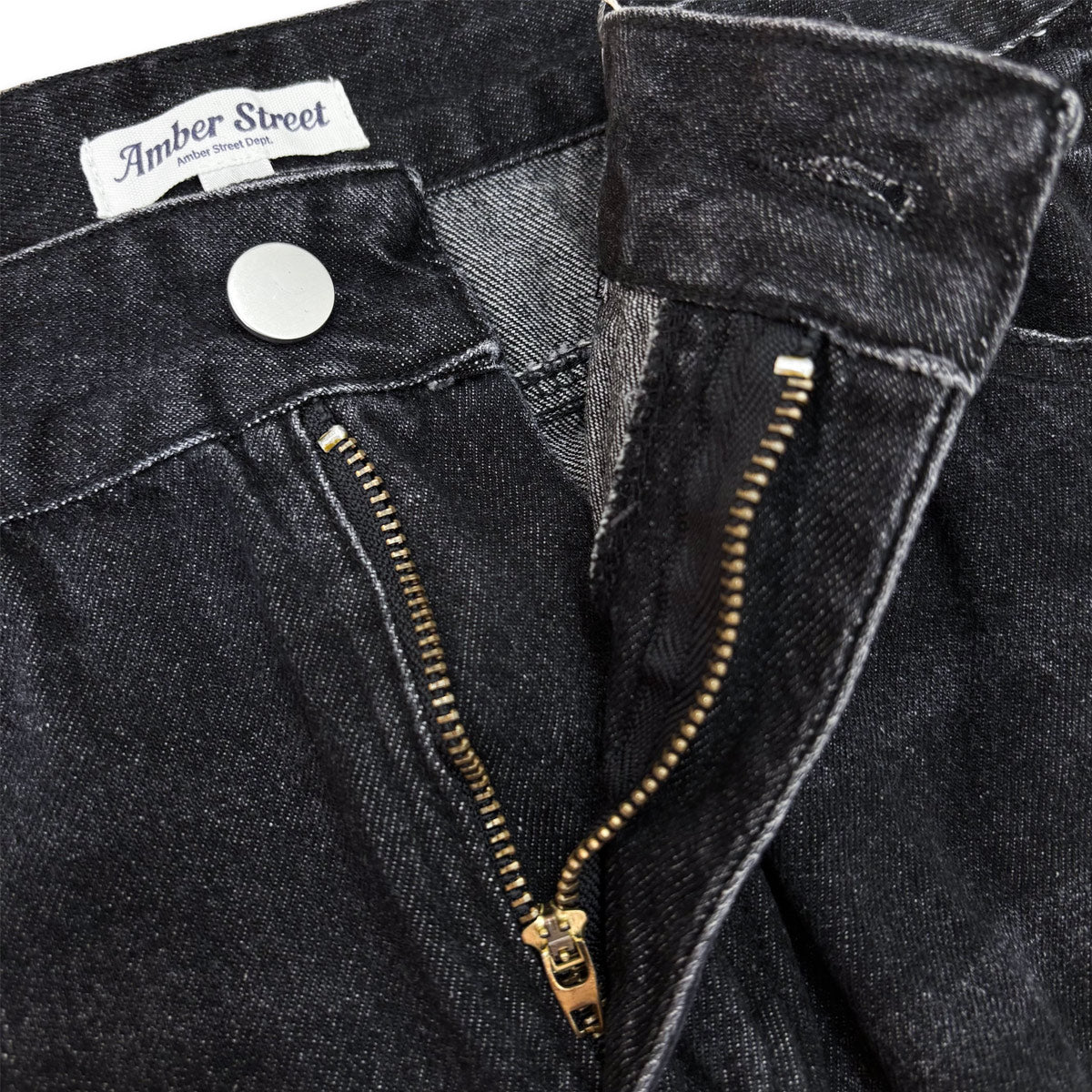ワイドストレートパンツ / Wide Straight Denim Pant【Amber Street】