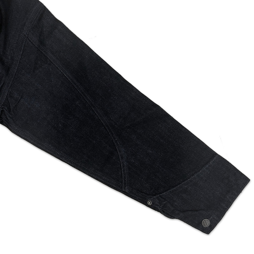 カバーオール ブラックデニム / Black Denim Coverall Jacket