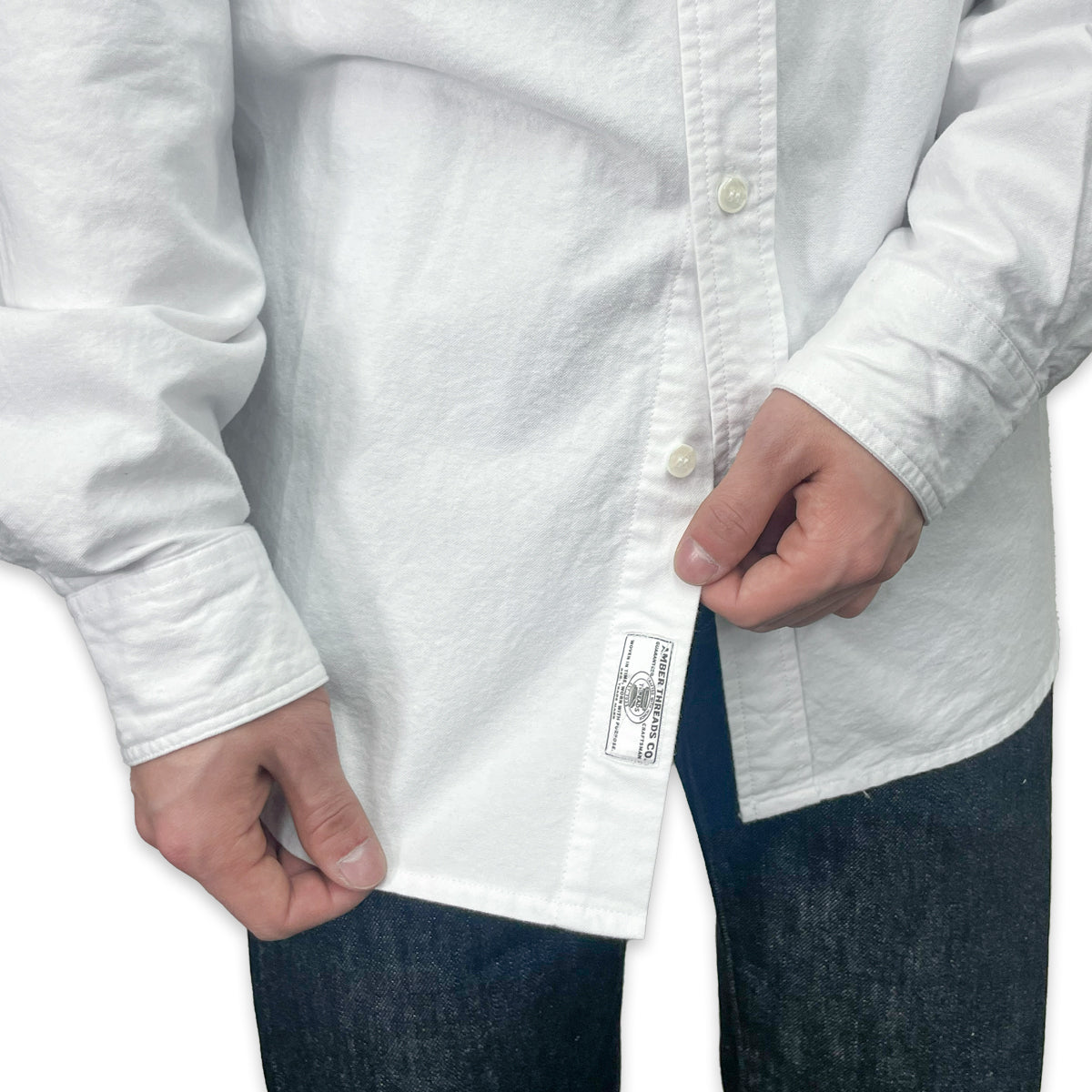 オックスフォード ボタンダウンシャツ / Oxford BD Shirt【Amber Threads】